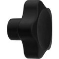 J.W. Winco J.W. Winco EN5337.5 Solid Five Lobed Knob, 1/4"-20 5337.4-32-1/4X20-MS